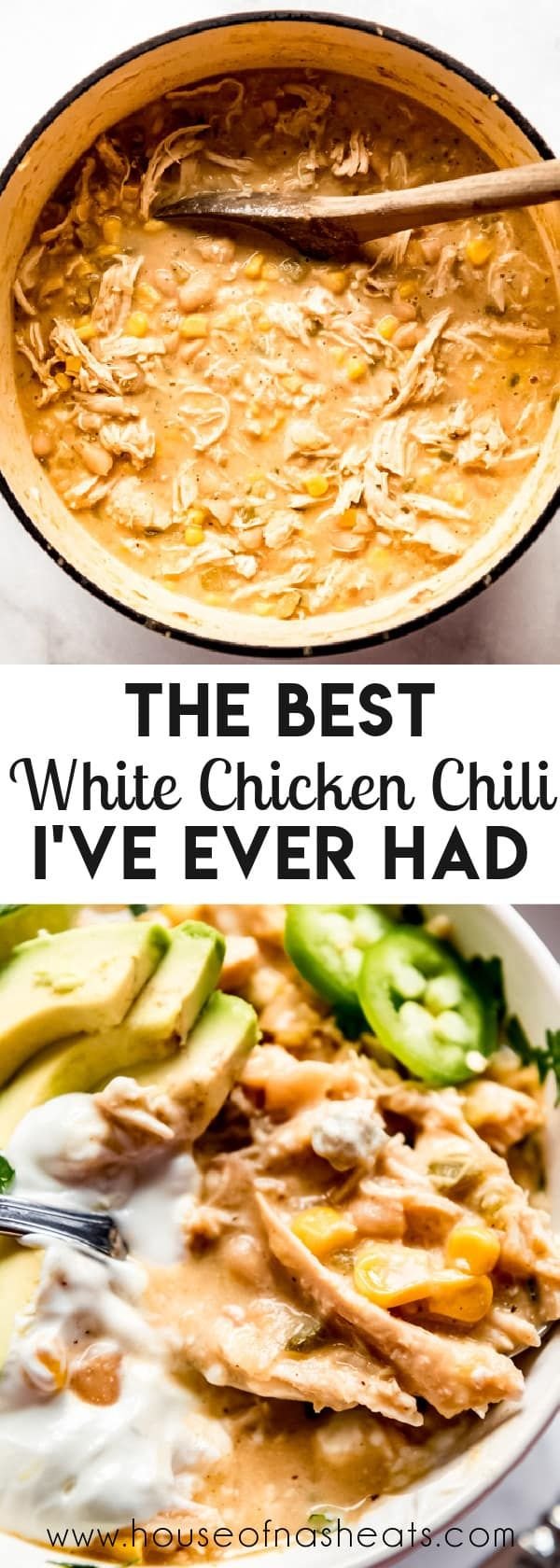 Best White Chicken Chili Recipe - House of Nash Eats