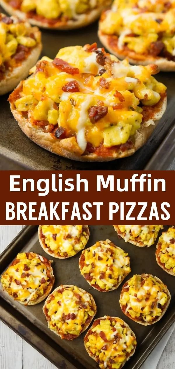 English Muffin Breakfast Pizzas
