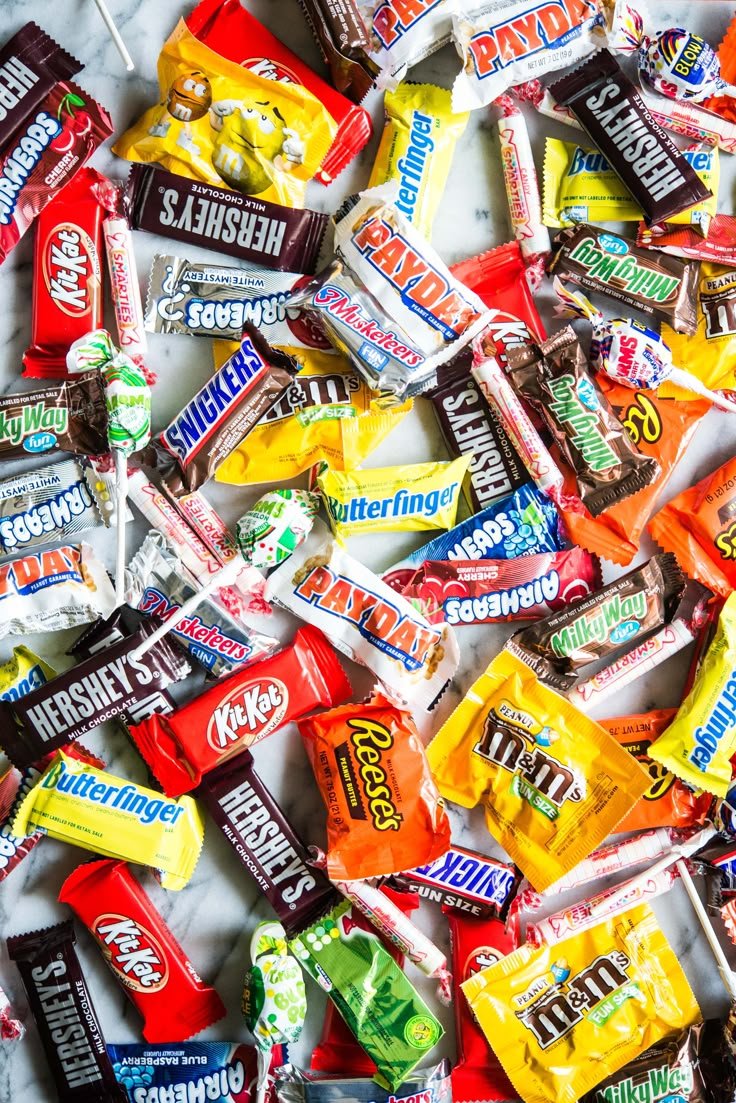 Healthier Candy Options for Halloween | Halloween candies, Halloween candy selection, Treats