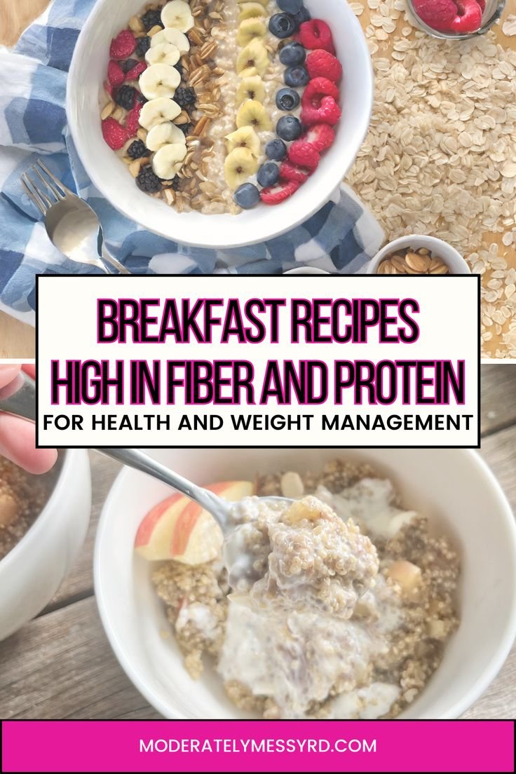 High Fiber High Protein Breakfast Recipes