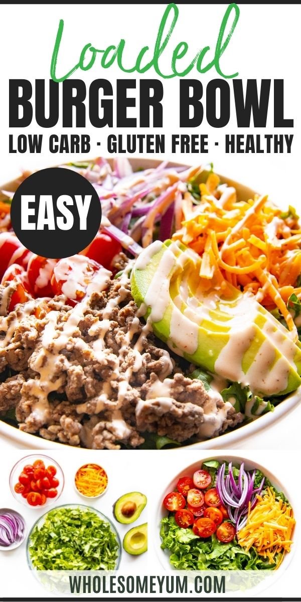 Burger In A Bowl