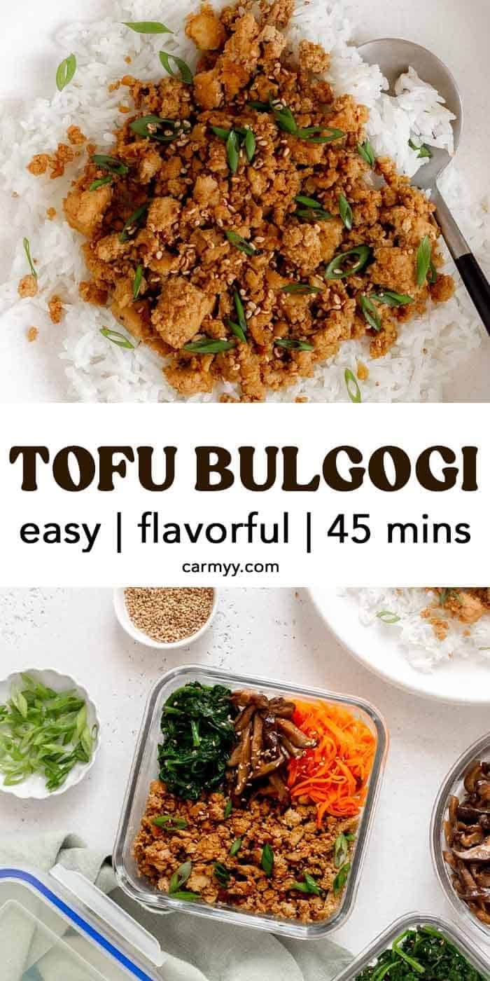 Tofu Bulgogi