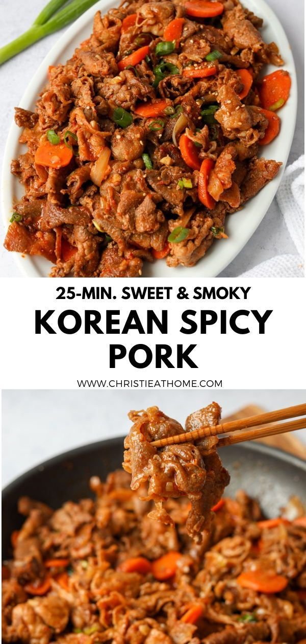 Jeyuk Bokkeum (Korean Spicy Pork)