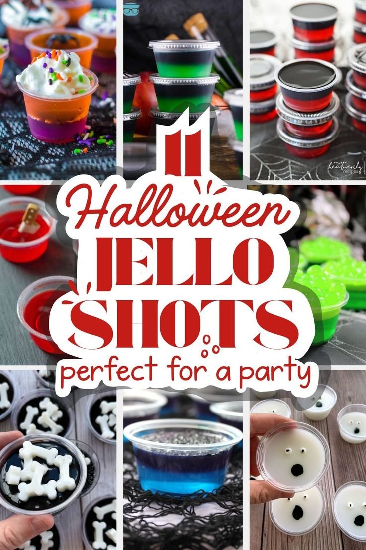 11+ Halloween Jello Shots