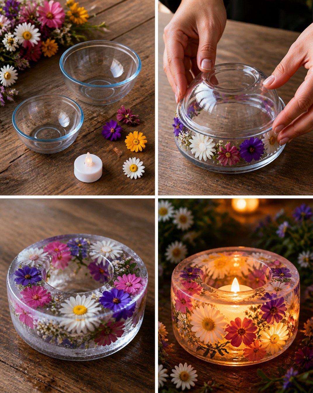 DIY Frozen Flower Ice Lantern for Summer Evenings 2 Frozen Flower Ice Lantern for Summer Evenings