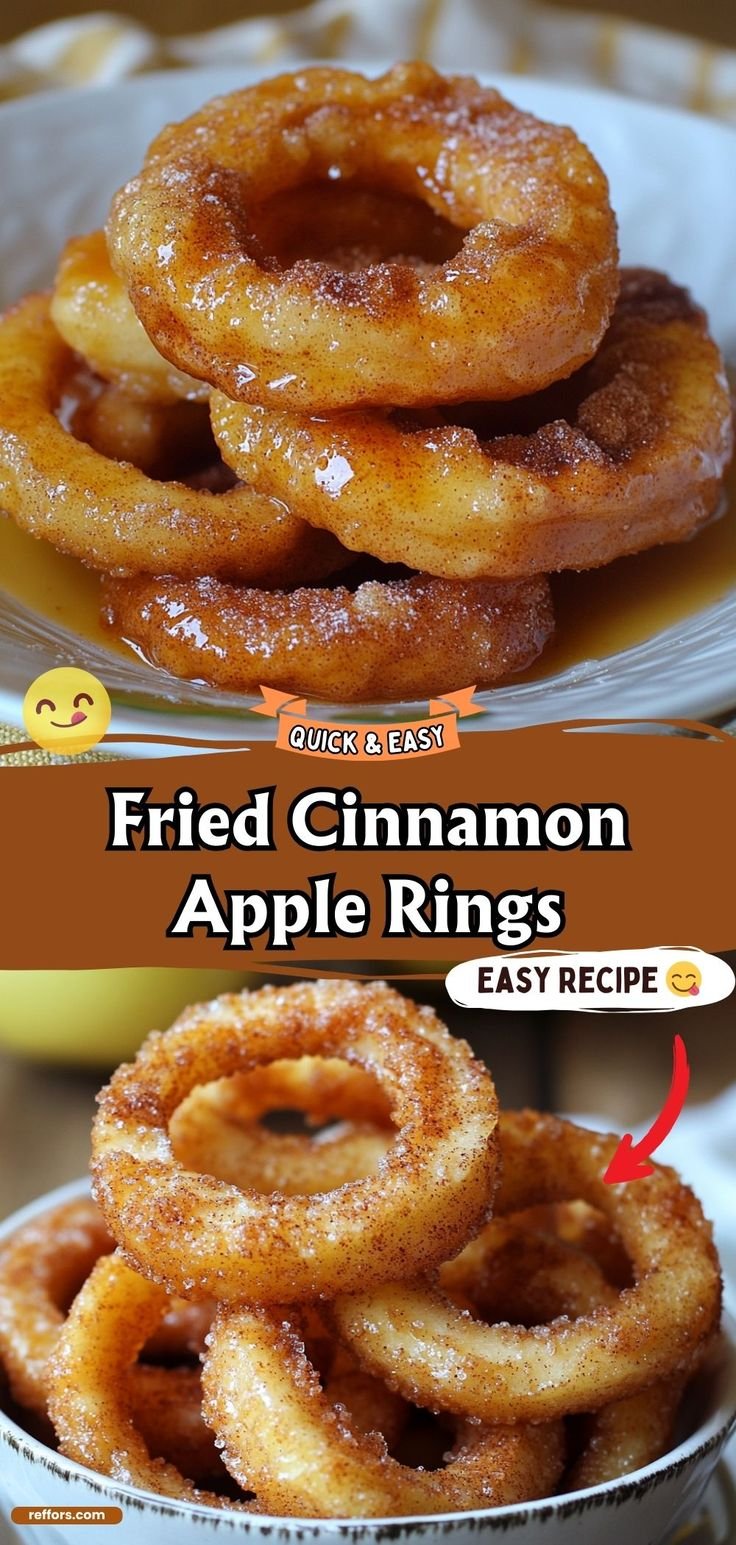 Fried Cinnamon Apple Rings