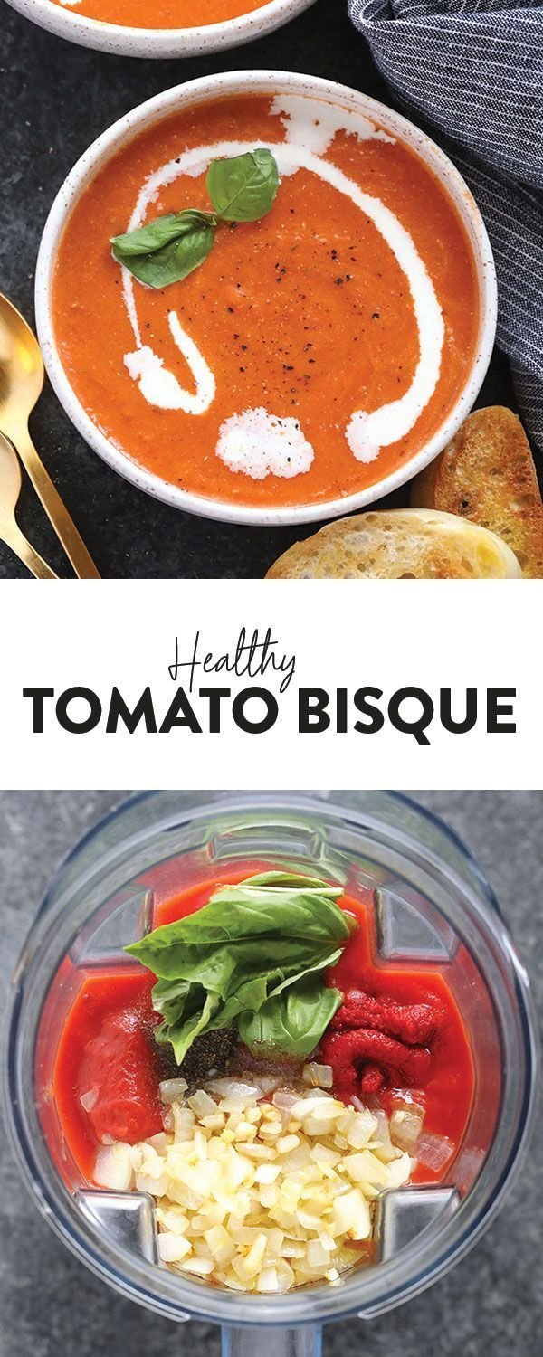You only need 20 minutes to make this tomato soup!