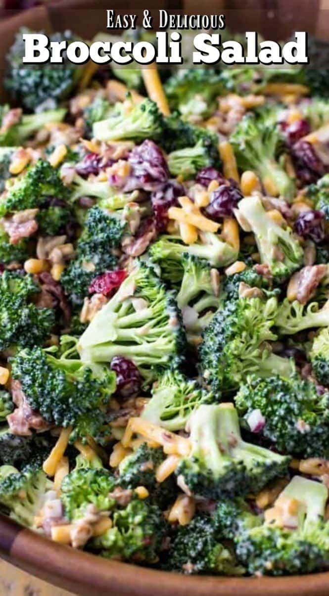 Classic Broccoli Salad Recipe: Crunchy, Tangy, and Absolutely Delicious! | Broccoli salads for parties, Broccoli salad for bbq, Broccoli salad for diabetics