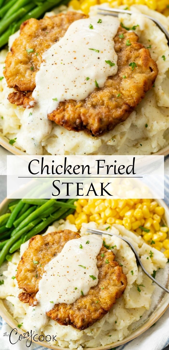 Chicken Fried Steak - RESTAURANT Style!