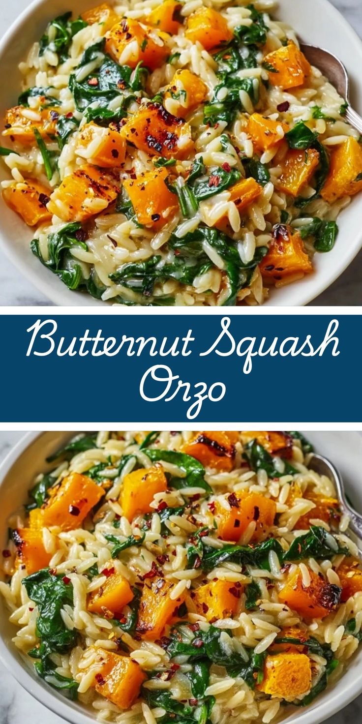 Butternut Squash Orzo