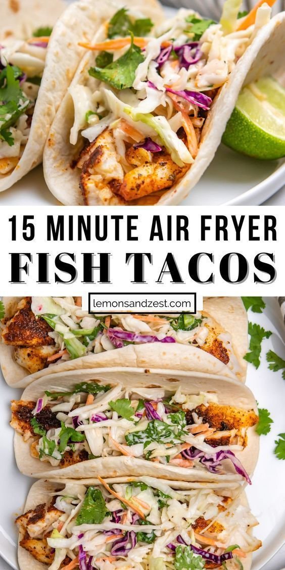 Air Fryer Fish Tacos