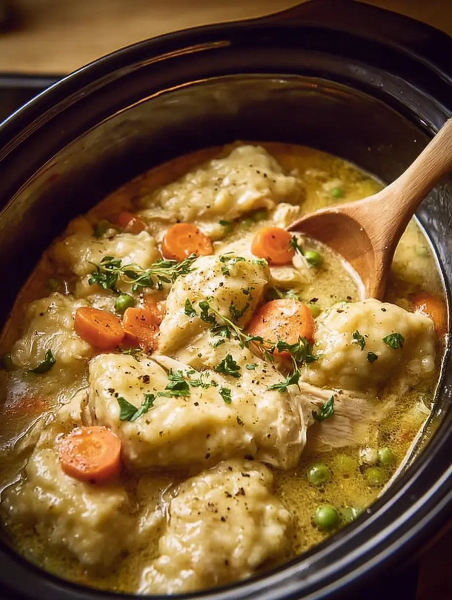Crock Pot Chicken and Dumplings