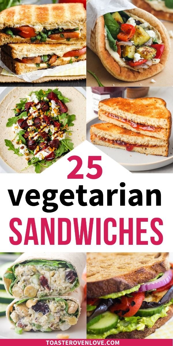 Vegetarian Sandwich Recipes