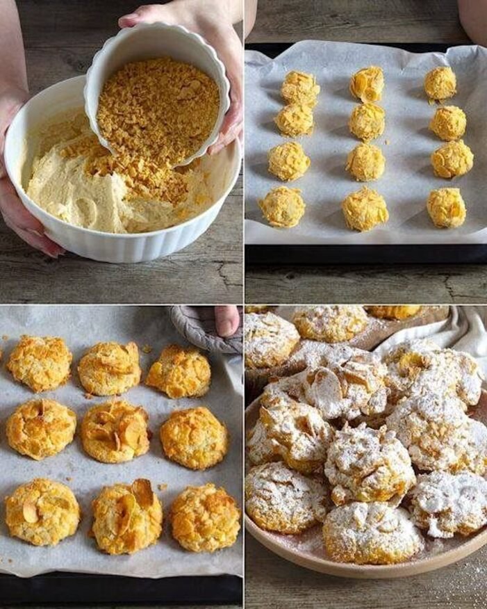 Cookies mit Cornflakes