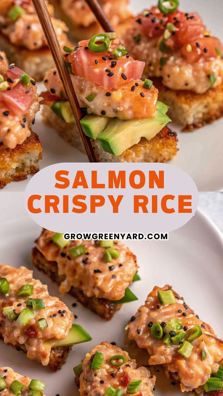 Salmon Crispy Rice