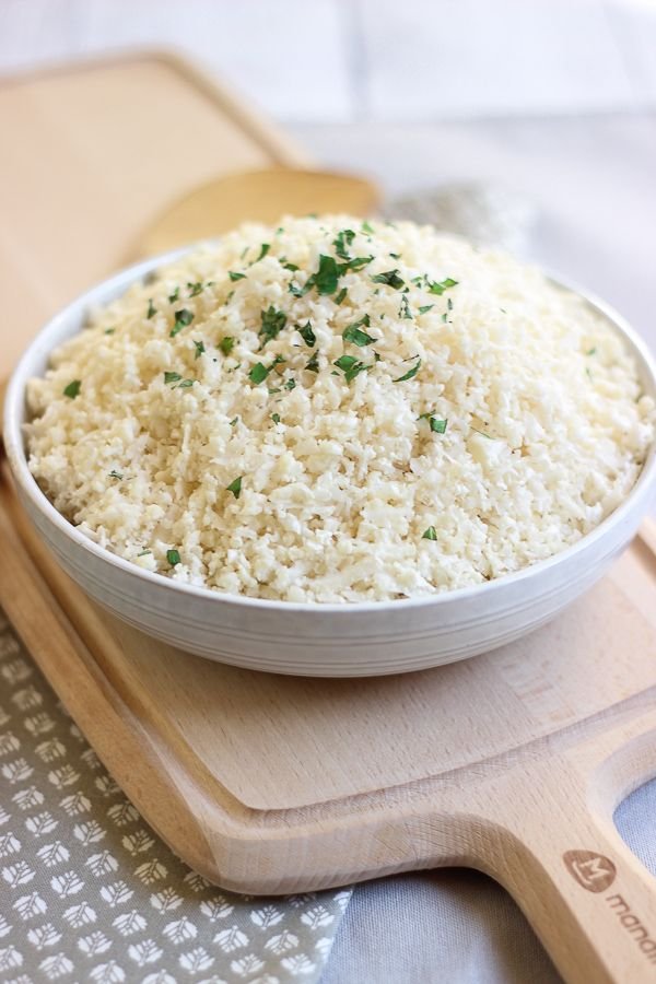 Comment faire du riz de chou-fleur