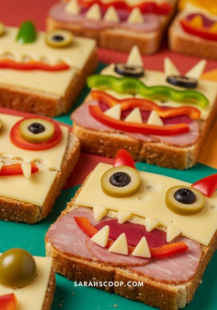 Monster Mouth Sandwiches