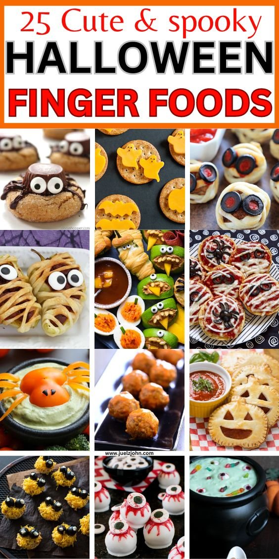 25 Easy Halloween finger food ideas for parties