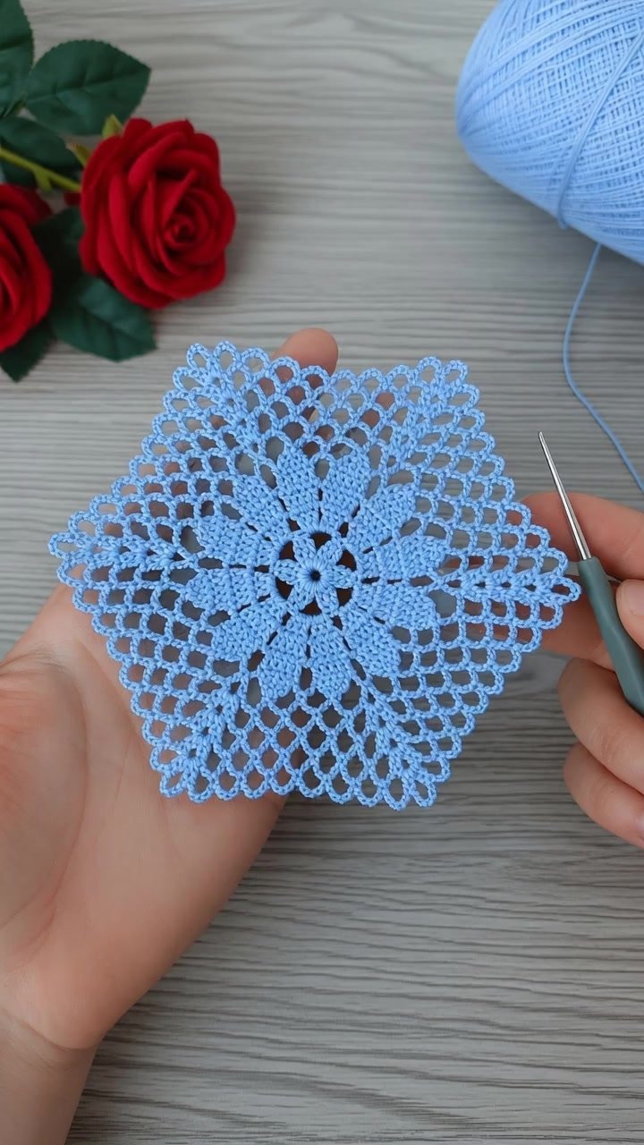 🎉 Absolutely Stunning! 🥰 Beautiful Crochet 🩵