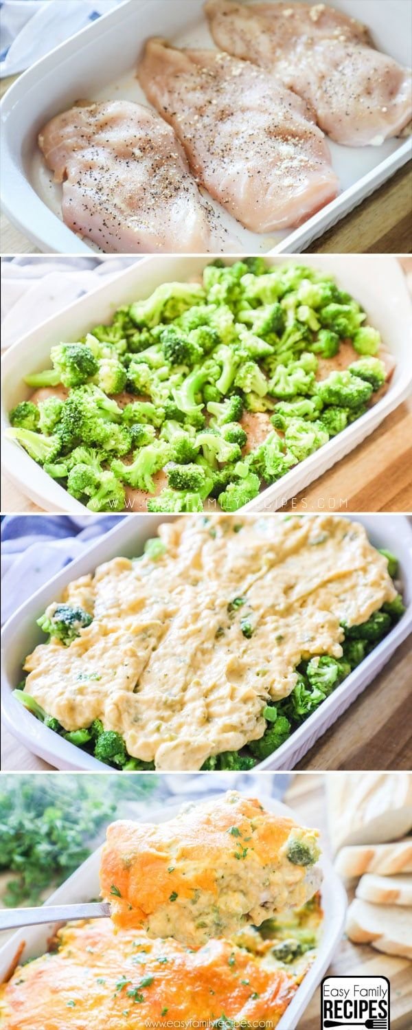 The BEST Chicken Broccoli Cheese Casserole | Chicken cheese and broccoli recipes, Casserole recipes