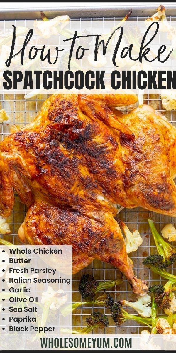 Spatchcock Chicken in the Oven