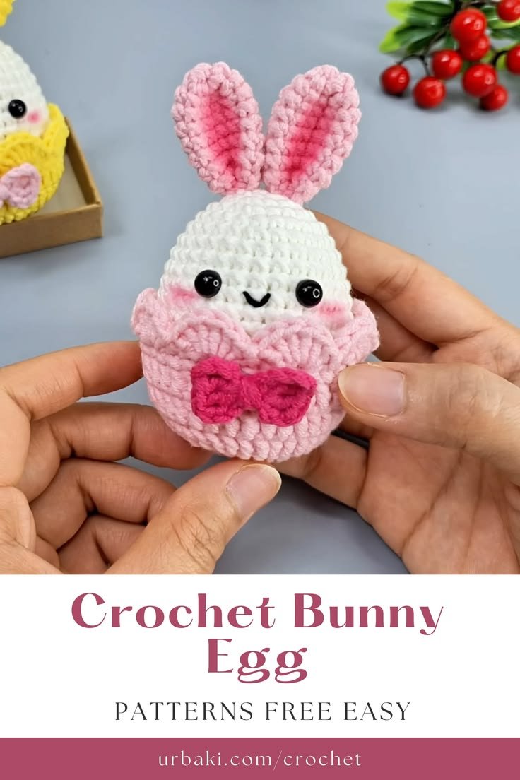 Crochet Bunny Egg