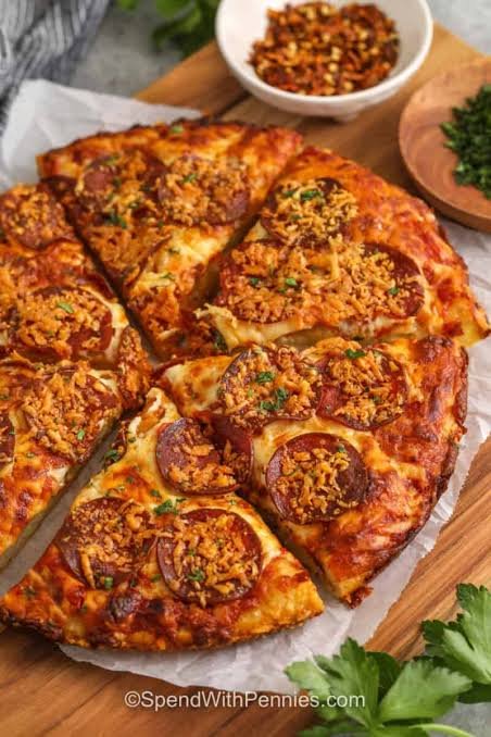 Crispy Cast Iron Pizza