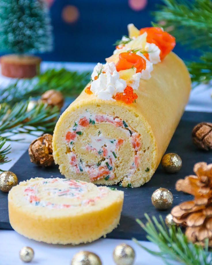 Apéritifs & sauces Archives - healthyfood_creation | Bûche de noël salée, Aperitif saumon, Apéro noel facile
