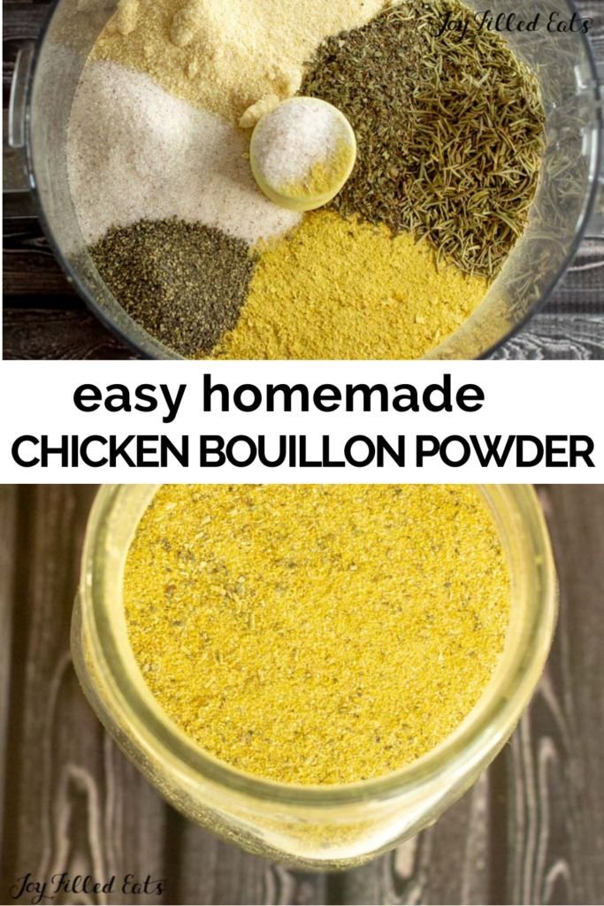 Homemade Chicken Bouillon Powder - Flavorful and Convenient | Chicken bouillon seasoning, Diy chicken bullion, Diy poultry seasoning recipe