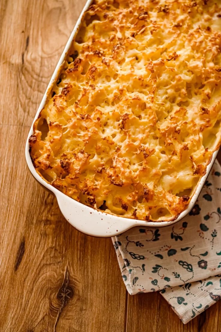 Gratin de pâtes à la courge butternut