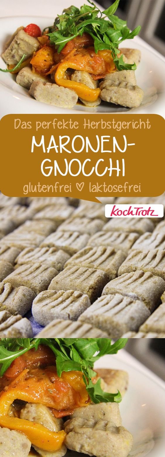 Maronen-Gnocchi glutenfrei, laktosefrei mit Vegan-Option - KochTrotz ♥ Flexi-Rezepte ♥ mit Tausch-Zutaten