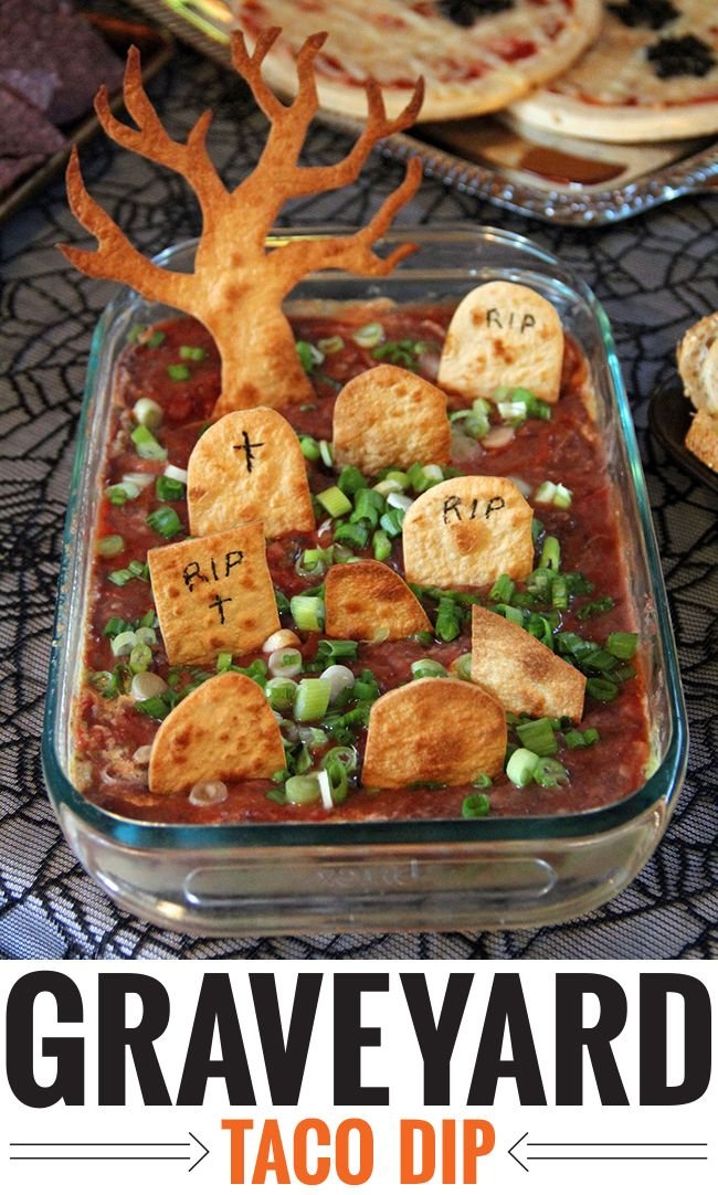 Graveyard taco dip - Chickabug