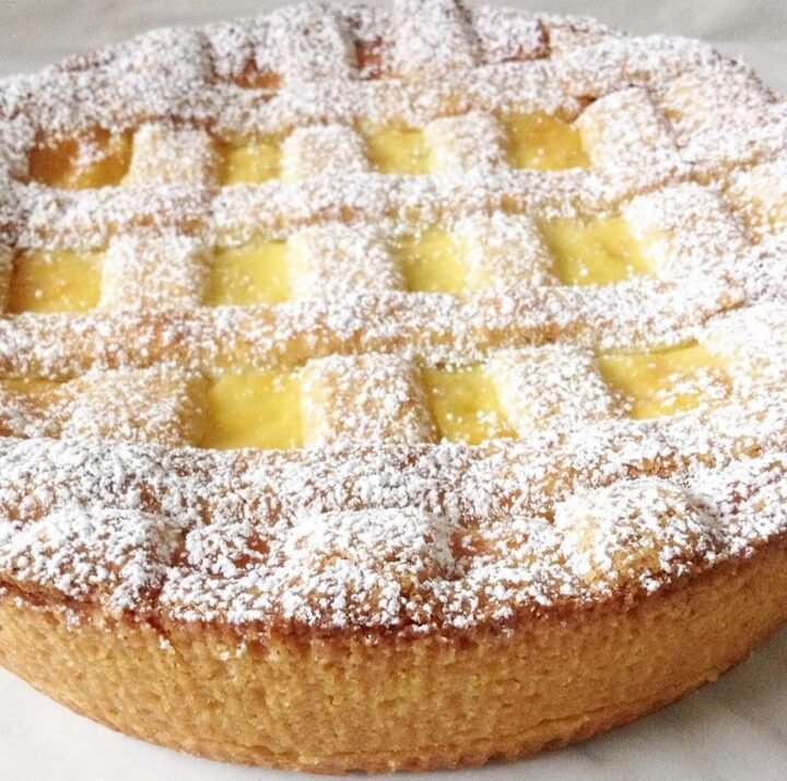 Crostata Favolosa della Nonna con Crema al Limone