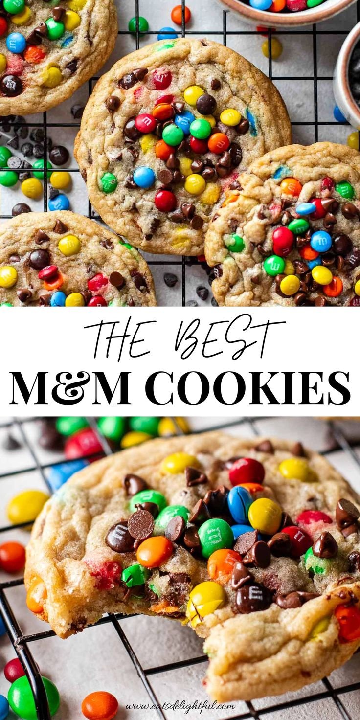 Best M&M Cookies
