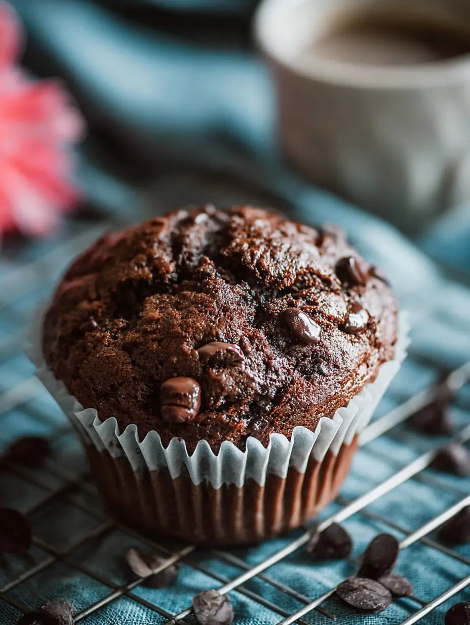 Double Chocolate Chip Muffins