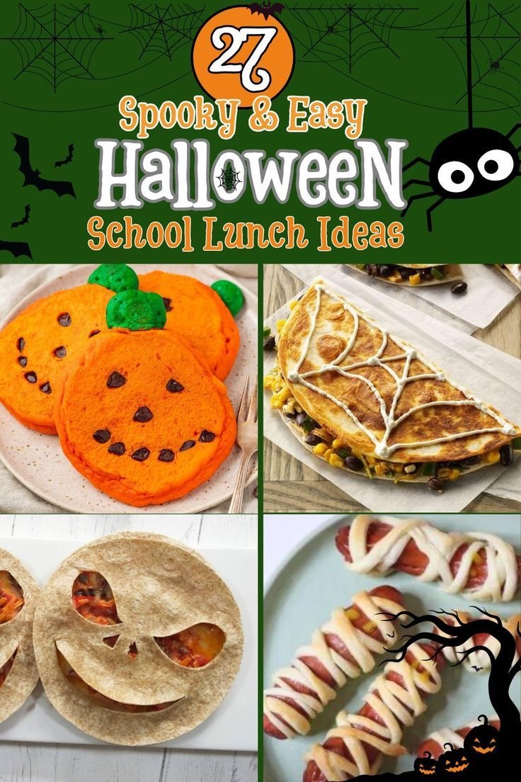 27+ Fun Halloween School Lunch Ideas
