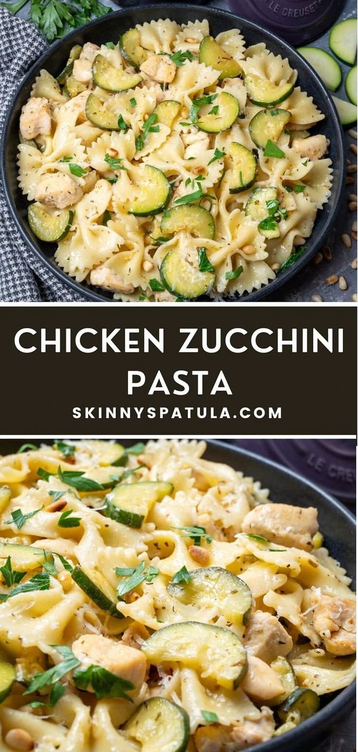 Chicken Zucchini Pasta