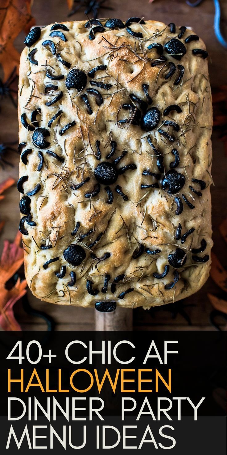 40+ Hauntingly Chic AF Halloween Dinner Party Recipe Ideas