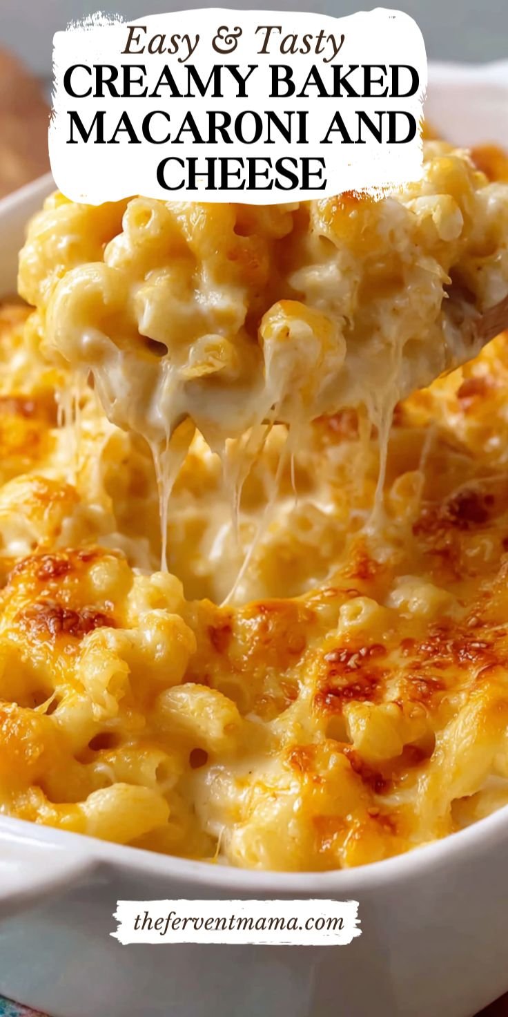 Creamy Baked Macaroni and Cheese