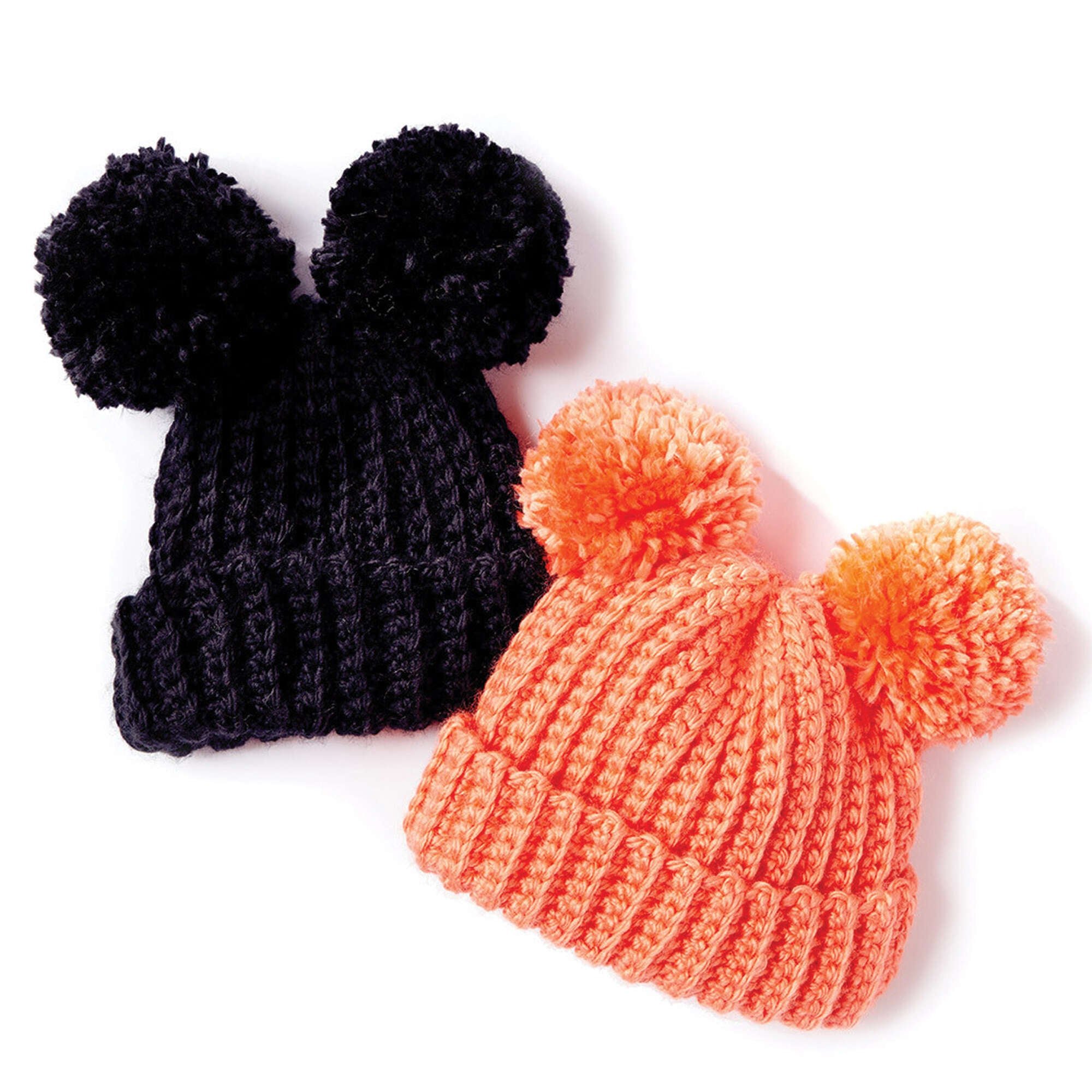 Adorable Pompom Crochet Hat Pattern