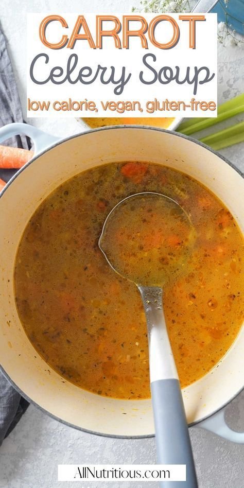 Easy Celery and Carrot Soup