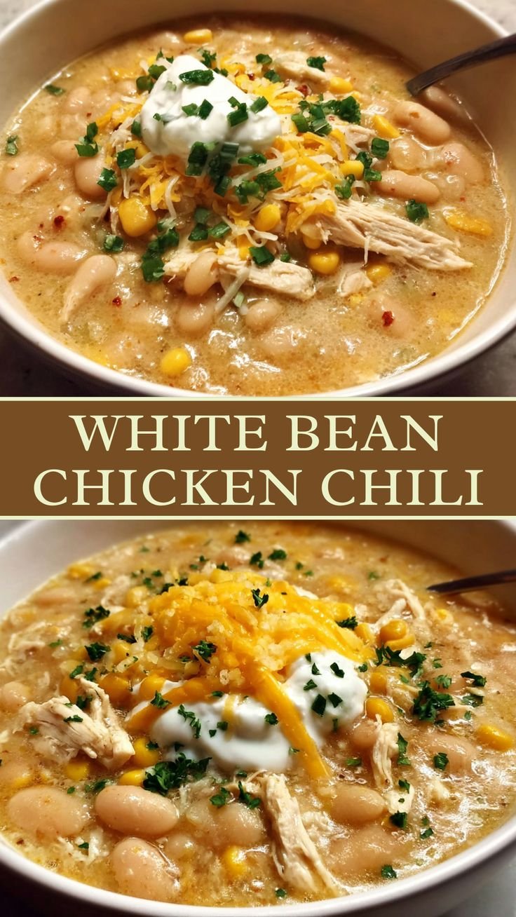 Creamy White Bean Chicken Chili for Cozy Weeknights