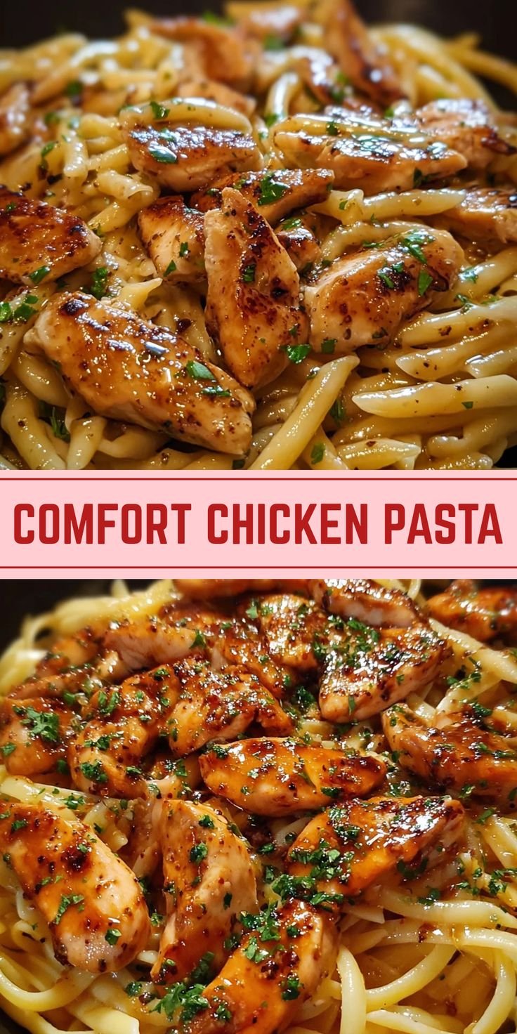 Comfort Chicken Pasta With Smoky Garlic Butter Flavors You Will Love