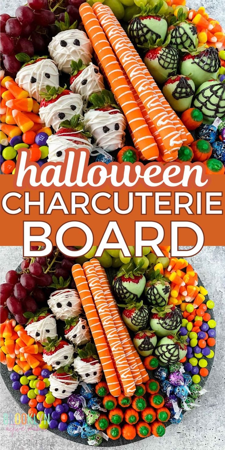 Easy Beautiful Charcuterie Board For Halloween