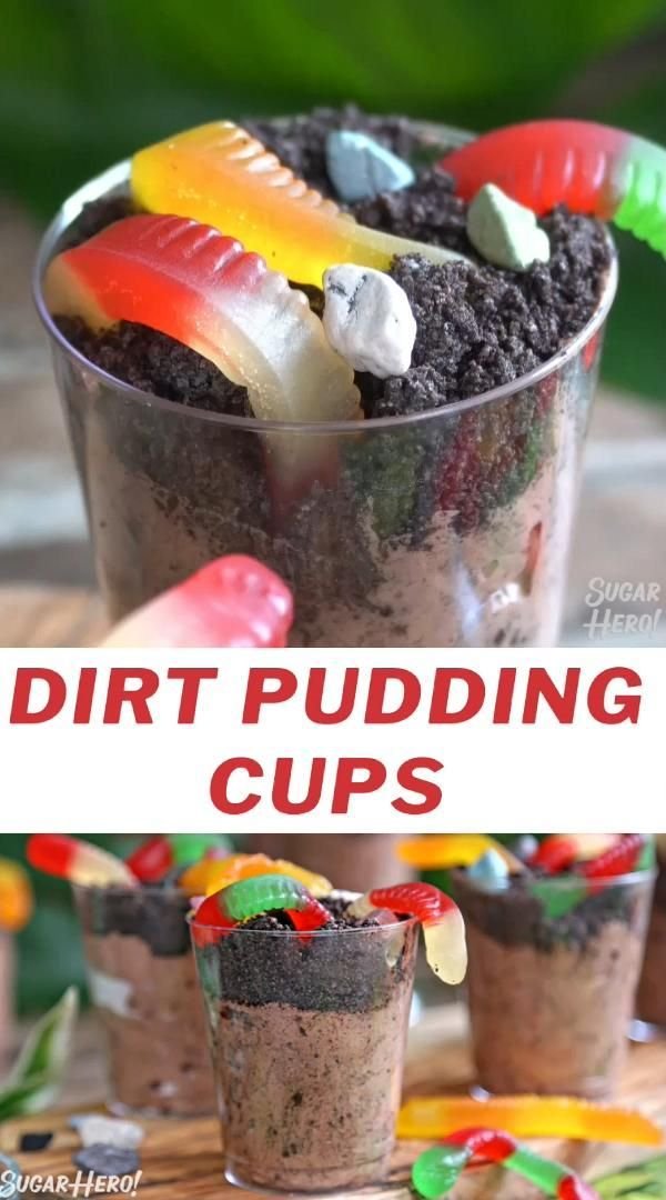 Dirt Pudding Cups