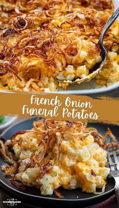 French Onion Funeral Potatoes