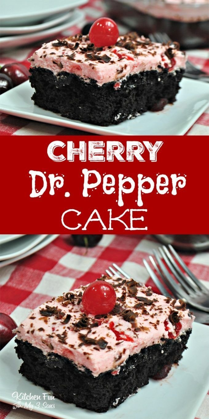 Cherry Dr Pepper Cake