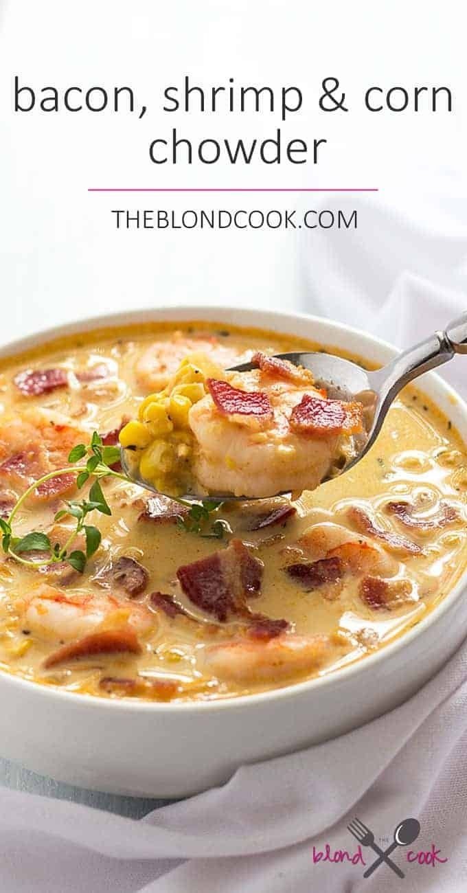 Bacon, Shrimp and Corn Chowder