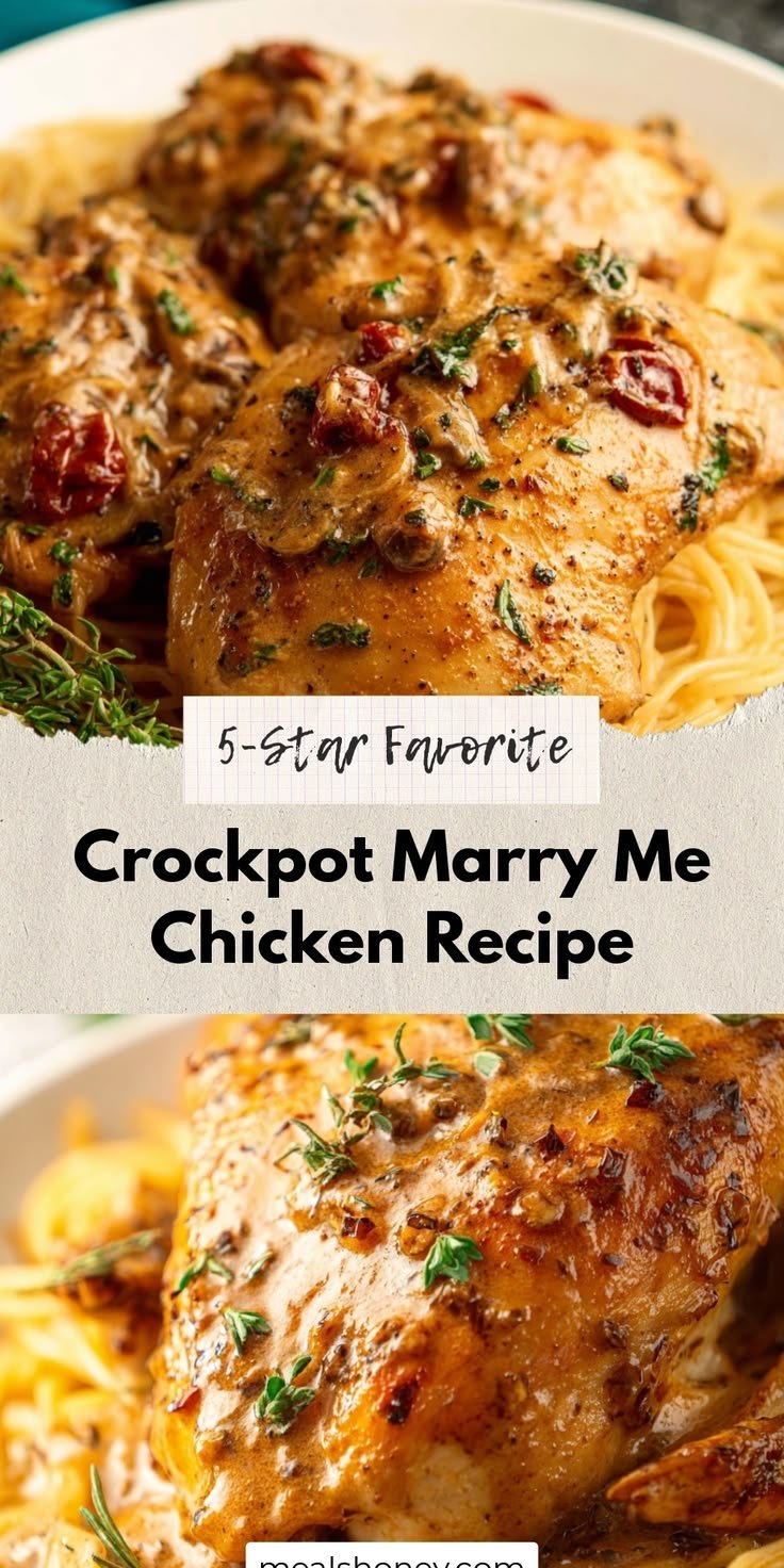 How to Make Easy Crockpot Marry Me Chicken: A Must-Try Recipe for Romantic Dinners
