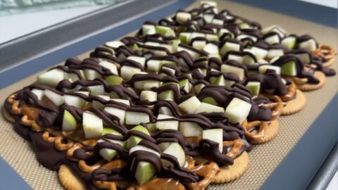 Caramel Apple Bark